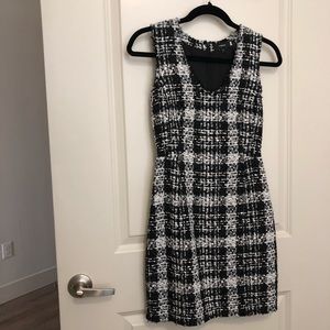 Theory tweed dress.
